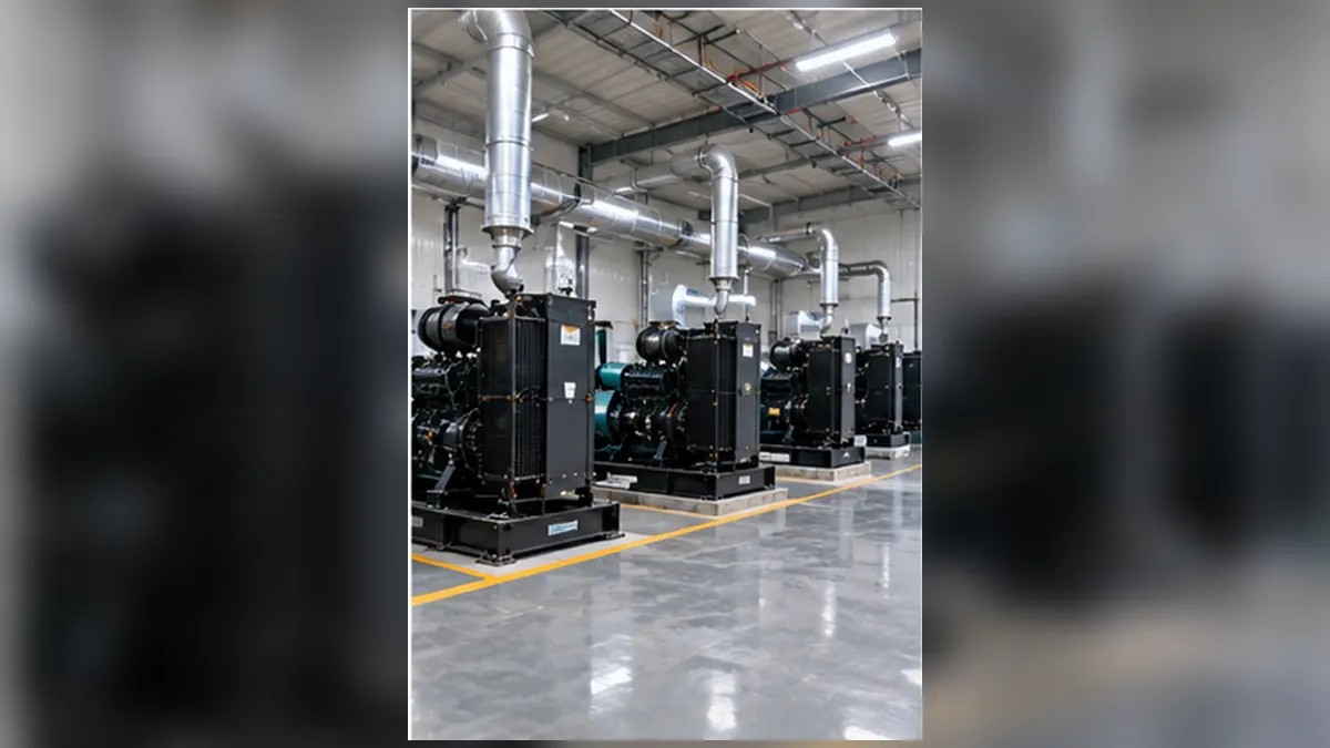 Ilustrasi panduan Biaya Genset Industri / Pabrik: Faktor yang Menentukan Anggaran dan Penawaran
