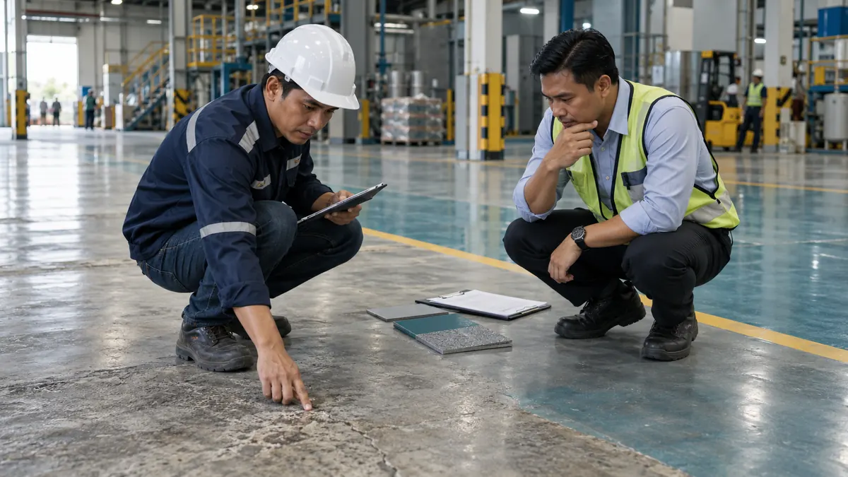 Ilustrasi panduan Cara Memilih Epoxy Coating untuk Kebutuhan di Tangerang
