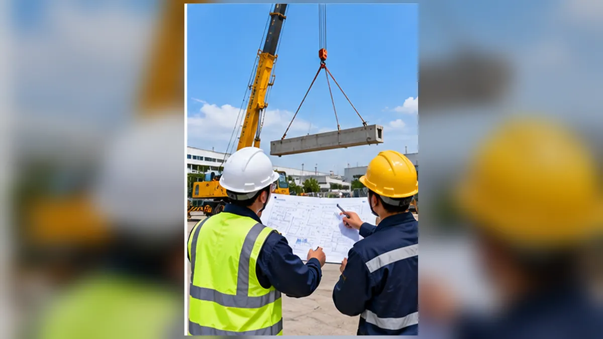Ilustrasi panduan Tower Crane: Proses, Timeline, dan Persiapan Proyek