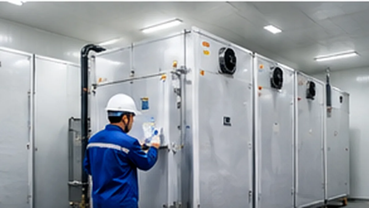 Ilustrasi layanan Cold Storage & Industrial Cooling di Tangerang
