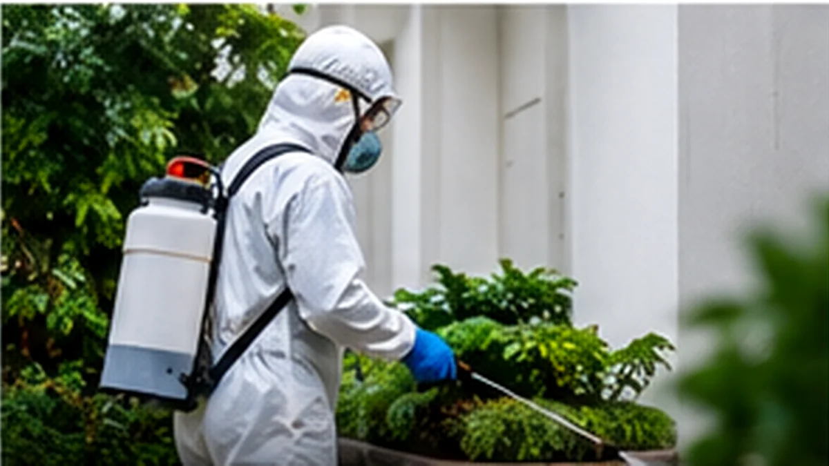 Ilustrasi layanan Industrial Pest Control di Tangerang