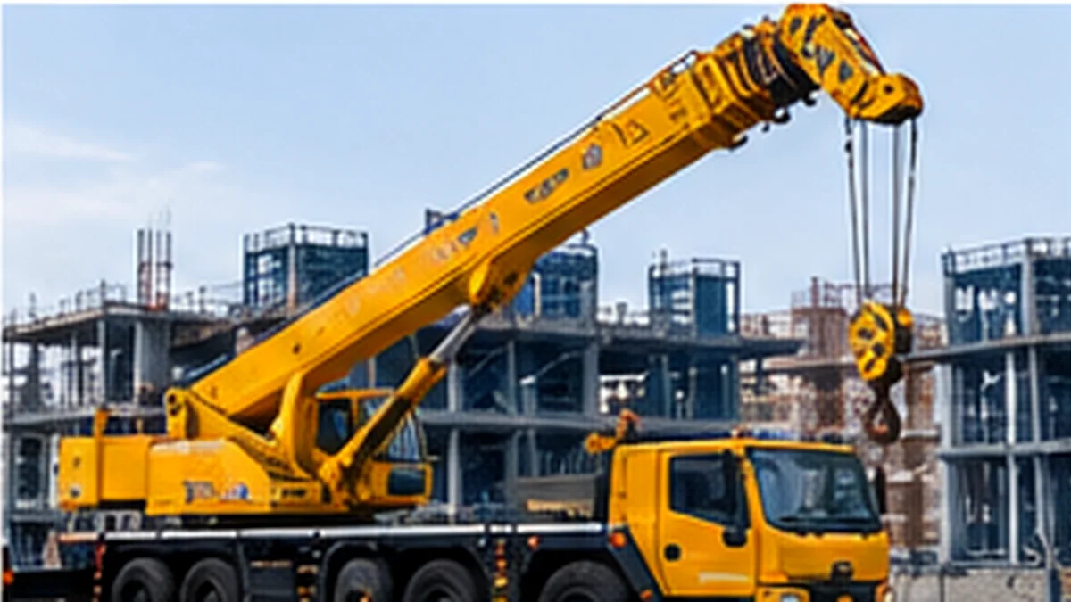 Ilustrasi layanan Rental Crane di Tangerang