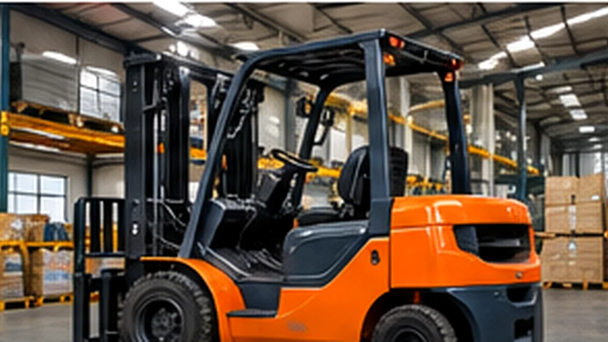 Ilustrasi layanan Rental Forklift di Tangerang