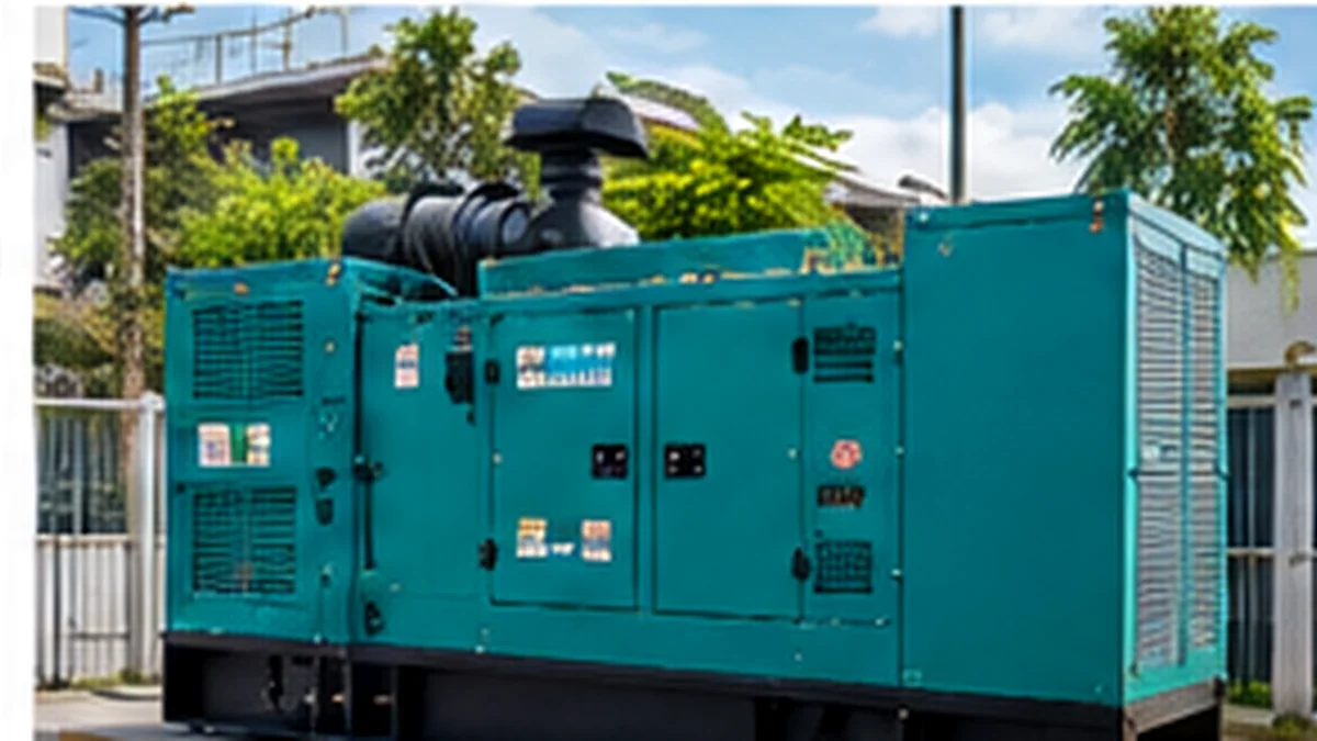 Ilustrasi layanan Rental Genset di Tangerang