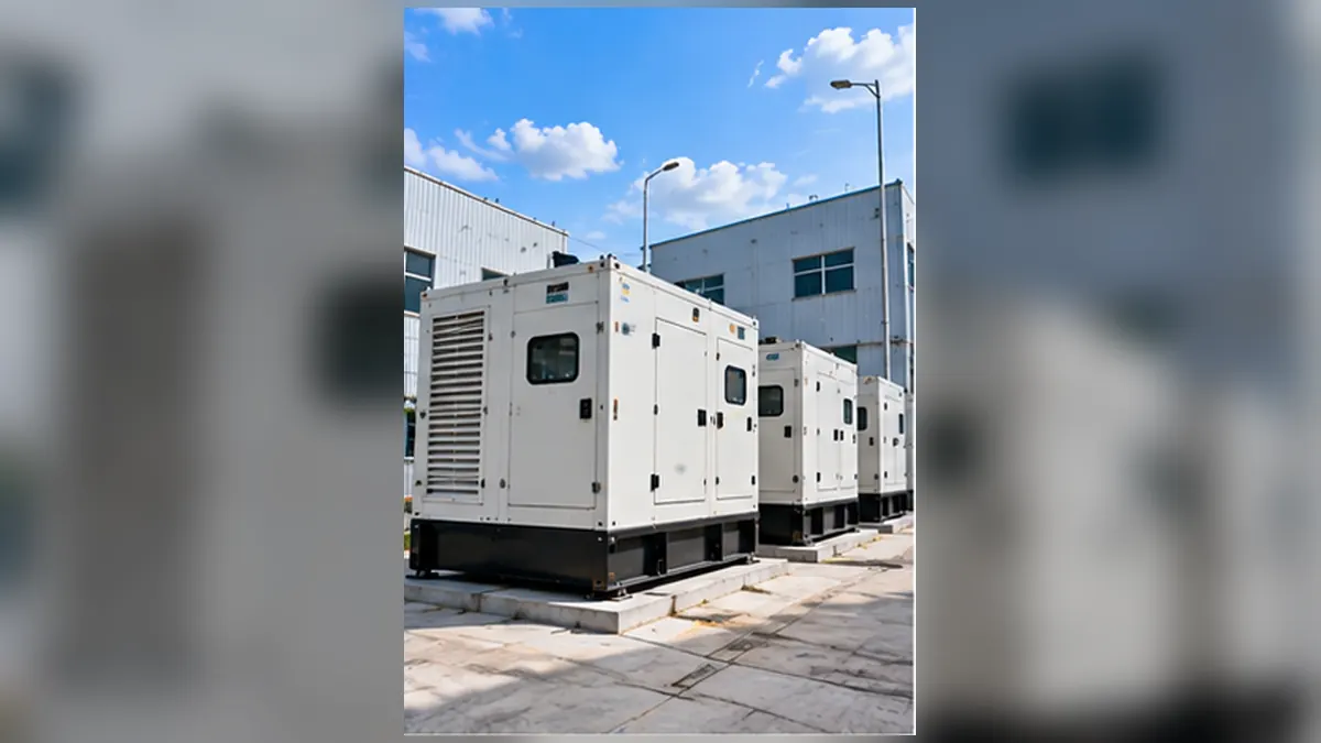 Ilustrasi Genset 100–250 kVA di Tangerang