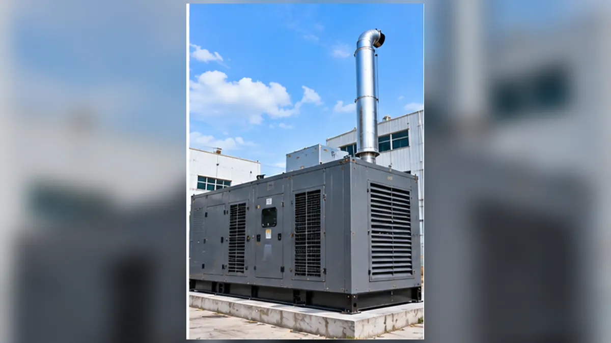 Ilustrasi Genset Silent di Tangerang