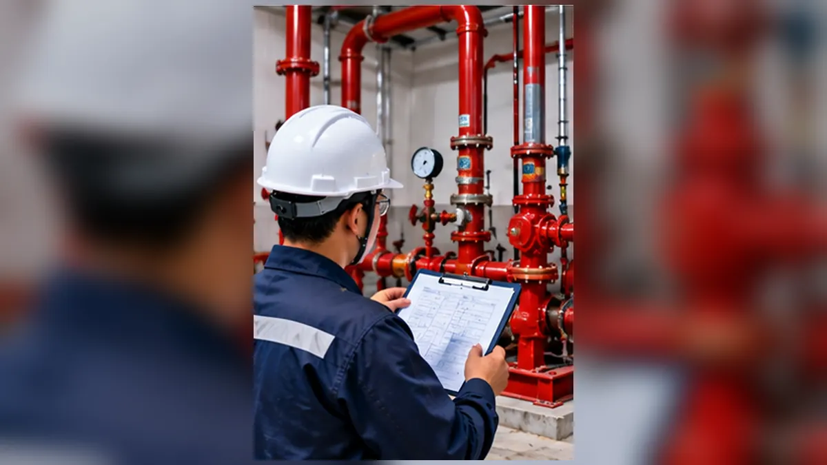 Ilustrasi Maintenance Fire Protection di Tangerang