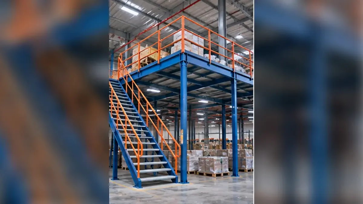 Ilustrasi Mezzanine / Multi Tier Racking di Tangerang