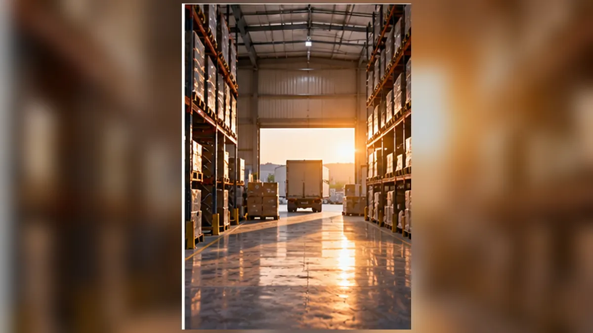 Ilustrasi Pallet Flow Racking di Tangerang