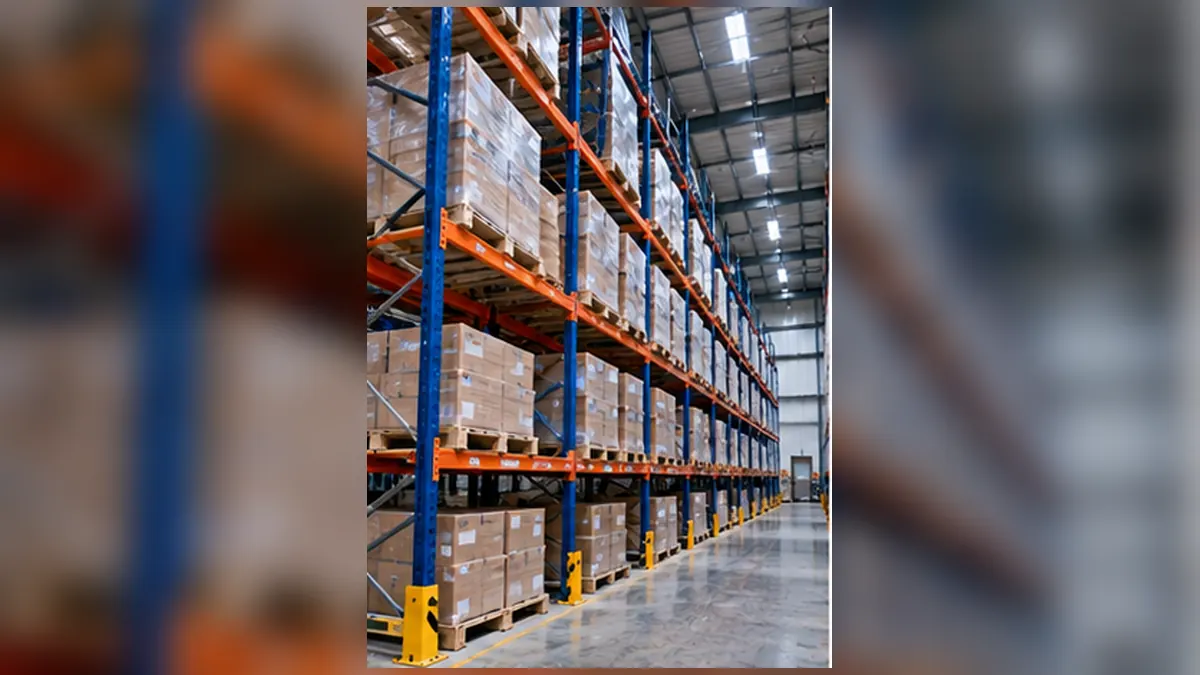 Ilustrasi Selective Pallet Racking di Tangerang