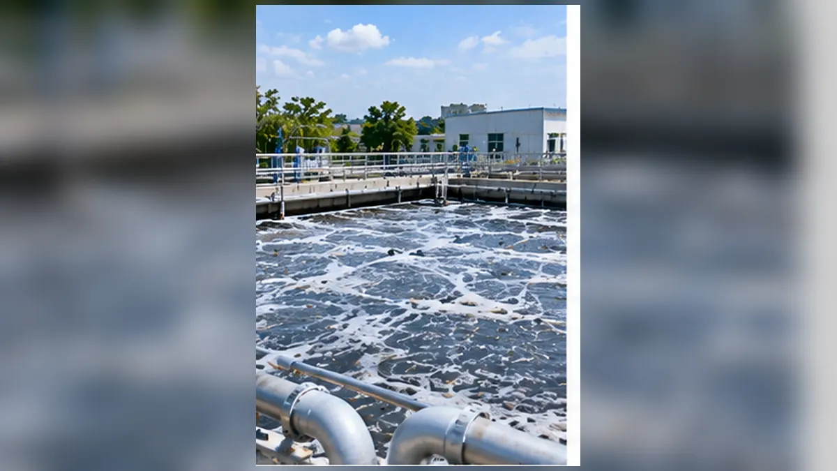 Ilustrasi WWTP Industri di Tangerang