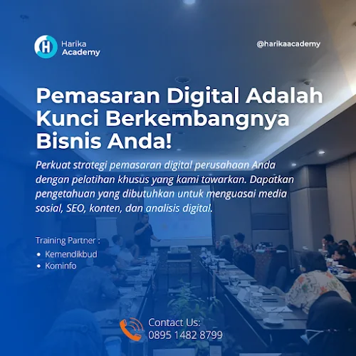 Foto dari data raw untuk Harika Digital